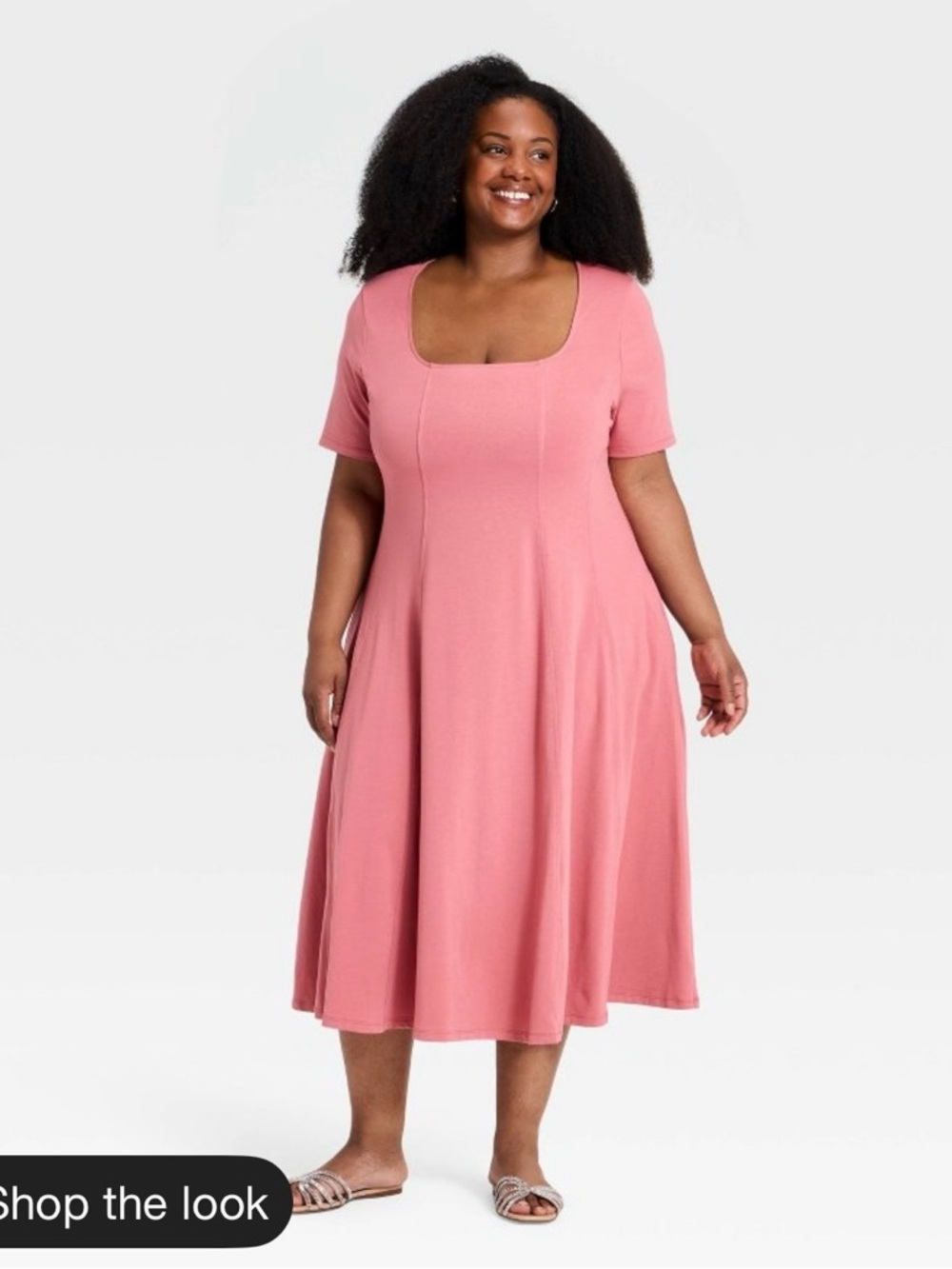 Ava & Viv plus size pink dress XXL